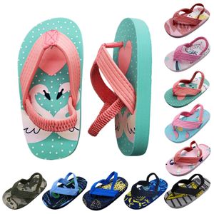 Sandalen strandschoenen Kinderen Zomer kinderen Flip Flop Boys and Girls Cute Cartoon Fruit Antiskid Soft Bottom Beach Sandals 23052222