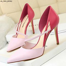 Sandales BIGTREE Chaussures Talons Hauts Femme Escarpins Stiletto Femmes Chaussures Femmes Basique Pompe Mode Femmes Sandales Femme Chaussures Livraison Gratuite J230518