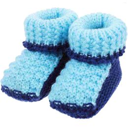 Sandales nées au Crochet, chaussures pour bébé, fournitures pour bébé, tricotées à la main, jolis chaussons tricotés pour nourrissons