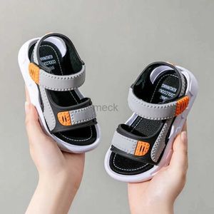 Sandalen jongens en meisjes sandalen schoenen zachte oploskinderen kinderen baby strandschoen zwemschoen buiten sandaal sandaal roman slippers 21-35 maat 240419