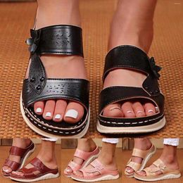 Sandalen Atmungsaktive Damen Freizeit Mode Schuhe Outdoor Dicke Sohlen Lässig