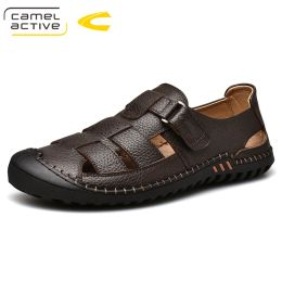 Sandals camel actif 2019 Nouvelles hommes de mode sandales décontractées élastiques plage léger sandales masculines hommes chaussures décompression plats à pied
