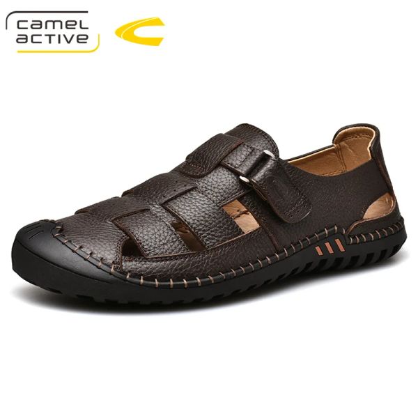 Sandalias Camel Active 2019 New Fashion Men Casual Casual Sandalias livianas Ligeros Sandalias para hombres Zapatos Descompresión Fatales