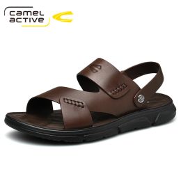 Sandals camel actif 2021 Nouveau armé Sandales d'été hommes chaussures qualité qualité hommes confort