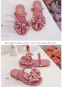 Sandales chaussures pour enfants pantoufles d'été pour filles nouvelle mode vêtements d'extérieur à semelles souples petite fille tongs mignonnes pour bébé