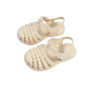 Sandales Chaussures pour enfants Pvc doux bébé garçon plage sandales filles enfants été cristal gladiateur sandales chaussures décontractées talon plat gelée 230420
