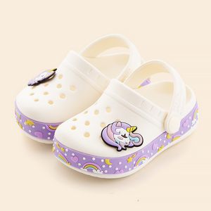 Sandalen kinderjaren voor jongens zomer kinderen thuis cartoon schoenen zacht lederen appliques big girls strandcave 230322