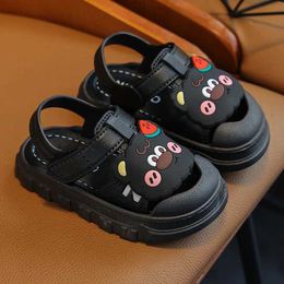 Sandales pour enfants sandales bébé dessin animé motif enfant sandales garçons et filles sofle solet lightphers sport chaussures de sportl240510