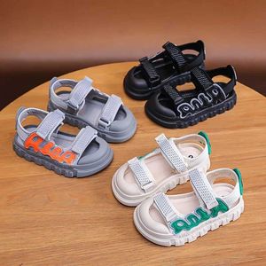 Sandales pour enfants sandales garçons chaussures décontractées à la mode plage filles enfants d240527