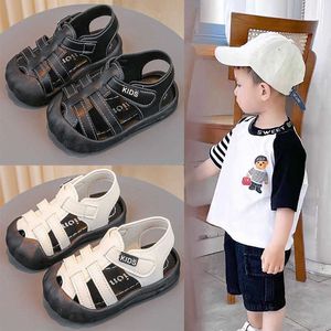 Sandals Chaussures pour enfants 1-3 à 6 ans de 6 ans, maternelle en intérieur Summer Childrens Sports Écorporé