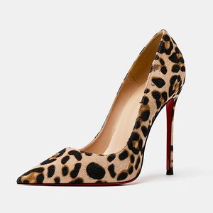 Sandalias Clásicos Bombas Marca Mujer Zapatos de tacón alto Fondos rojos brillantes Negro / nude Charol Zapatos de boda rojos 12 cm Tacón fino 35-44 G230211