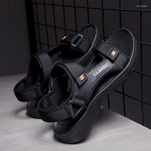 Sandales classiques deux façons de porter des hommes 2023 été Sport chaussures de plage décontractées grande taille antidérapant marche Sandalias