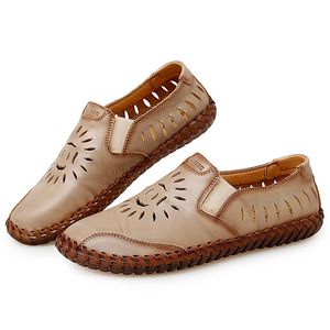 Sandalen couro heren schoenen herren rubber veiligheid groot 2023 werk buiten transpirabels uomo zomer romanas sandalen sandalsslippers etesandals