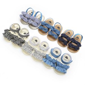 Sandalen schattige babymeisjes sandalen eerste wandelaarschoenen voor zuigelingen peuters anti-skip zachte zool kinderen lente zomerschoen Z0331