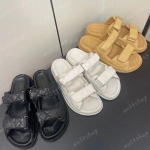 Papa sandals créateur slipper femmes sandales curseurs de haute qualité