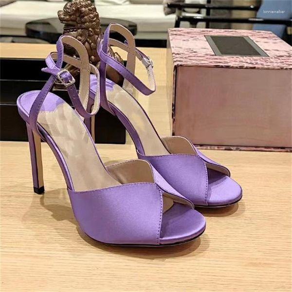 Sandalias de diseñador para mujer, tacones altos, marca de moda, verano, vestido de gladiador para mujer, zapatos de boda, Sandalias cómodas para mujer al aire libre