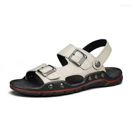 Sandalen Mode Zomer Vrije tijd Strand Gladiator Outdoor Casual Schoenen Klimmen Slippers Sport Mannelijke Trekking Antislip Ademend