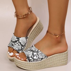 Sandalias Mujer Mujer Zapatos de punta abierta Alpargatas Flatform Mujer Tacones de cuña Zapatilla de deporte verde azulado para plataforma