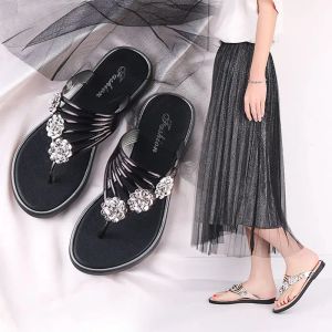Sandales Foot-Wear Flipflops Sandales pour femmes Open Toe Ladies chaussures Gol