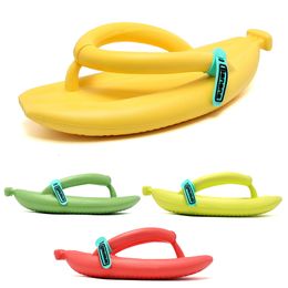 Sandalen Fruit-serie bananenschoenen strandschoenen pantoffel dames RedFluorescent groen groen geel dames waterdichte schoenen