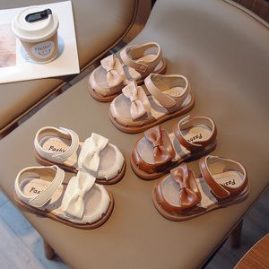 Sandalen Meisjes Sandalen Mesh Strik Ademend Zomer Kinderen Mary Janes 22-31 Peuter Mooie Drie Kleuren Flexibele Baby Kinderen Schoenen 230606