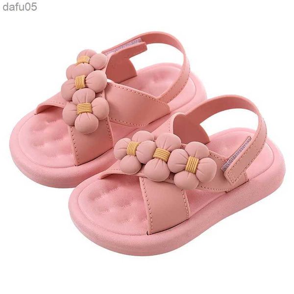 Sandalias Sandalias para niñas Moda Princesa Chica clásica Sandalias de verano para niños Zapatos dulces de verano para niños Suave 24-35 Venta caliente Zapato de playa para niños