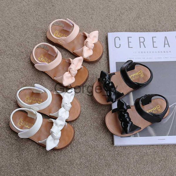 Sandales Filles Sandales Mode Princesse Classique Bébé Fille Enfants Sandales D'été Enfants Doux Chaussures D'été Doux 2130 Vente Chaude Bowknot J230703