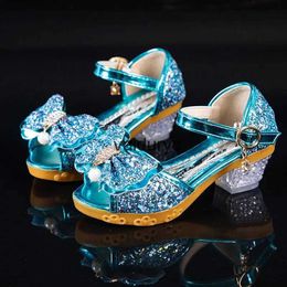 Sandals Girls Summer 2021 Nouveaux chaussures de princesse ldren