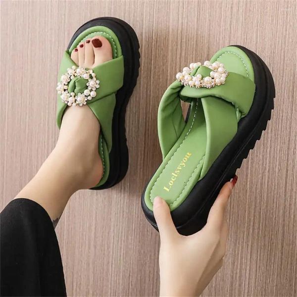 Sandalias Verde 37-38 Zapatillas Baño Verano Playa Zapatos Sendale Mujer Zapatillas Deporte Ejercicio Llegada En Snekaers