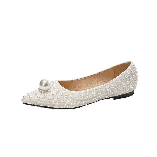 Sandales Talon Escarpins Chaussures Été Sandale Femme Style Romain Perle Blanc Fla