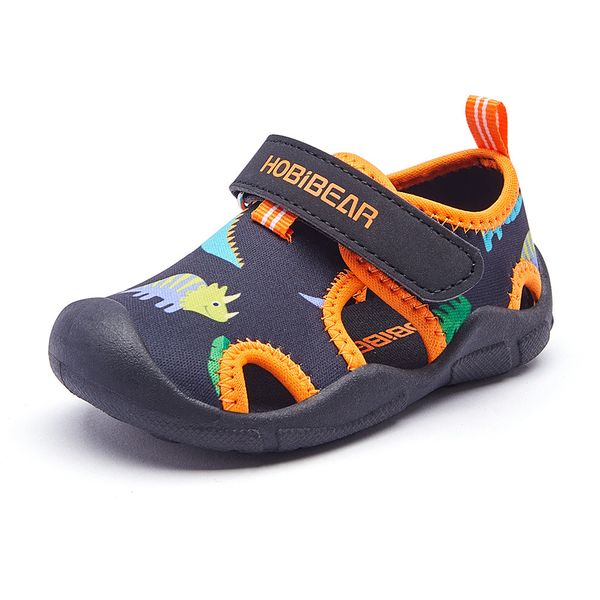 Sandales HOBIBEAR garçons filles chaussures d'eau séchage rapide à bout fermé sandales de Sport aquatique tout-petit/petit enfant 230505