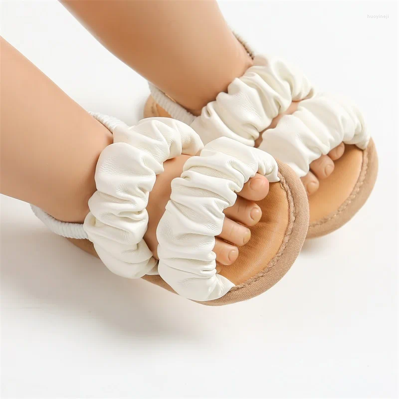 Sandalen Baby Baby Meisjes Schattig Antislip Zachte Zool Prinses Schoenen Strandslipper Peuter Eerste wandelaars