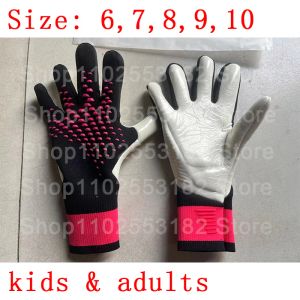 Sandalen Kids volwassenen Doelmanhandschoenen Doehandhandschoenen Dikke latex voetbalvoetbal Antislipbescherming Voetbal Kinderen doelmanhandschoenen