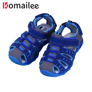 Sandalen Kids Sandalen jongens meisjes zomer strandschoenen zacht lichtgewicht tiener babystudenten schoenen comfortabel Z0225