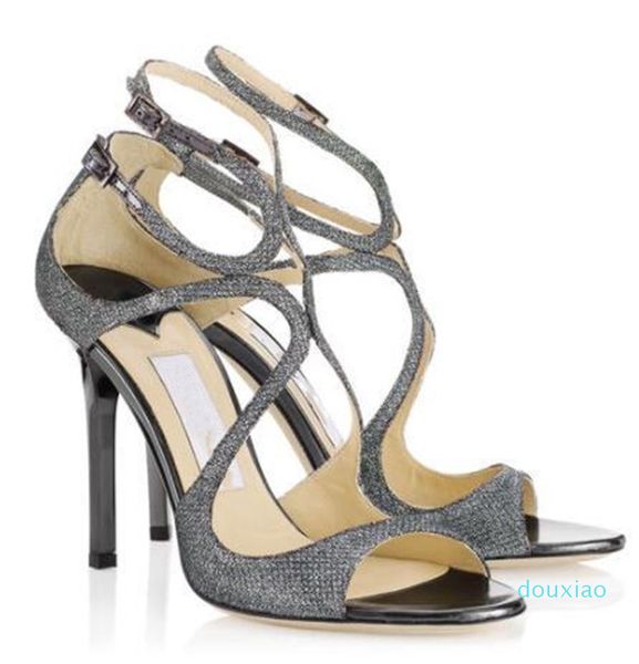 Sandalias Mujer Lang Lujo Mujer Tacones De Aguja Vestido De Fiesta Mujer Boda Verano Moda Damas Zapatos Perfectos