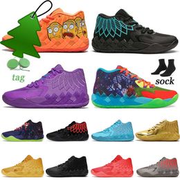 Sandales Lamelo Ball 1 Mb.01 hommes Chaussures de basket-ball Black Buzz Buzz City Lo Ufo Not From Here Queen City Rick et Morty Rock Rock Ridge Red Mens Trainers Sports Sneakers Platfo