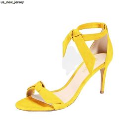 Sandalias LOSLANDIFEN 2023 Nuevo Punta abierta Arco Tobillo Correa Mujer Sandalias Tacones altos Zapatos de mujer Hebilla 9 cm Tacón medio Sandalias de verano Tallas grandes J230518 J230519 J230522