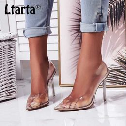 Sandales LTARTA Femmes Escarpins Chaussures Talons Hauts Sexy Sandales Talon Stilettos Point Toes Femmes Chaussures De Soirée Discothèque Pompe 35-42 WBL-007-1 L230720