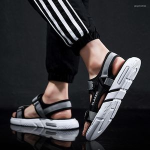 Sandalen masculina sandalias platte sandalia samool geta sandaal huizen dikke groot op holle playa schoen walking mengingen Sandles Beach Casual 39Sanda