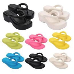 Sandalen melissa dikke bodem slipper dames mannen glijbaan slippers zijn super zachte en comfortabele slippers slippers jelly schoenen mode volwassene vrouwelijke slipper