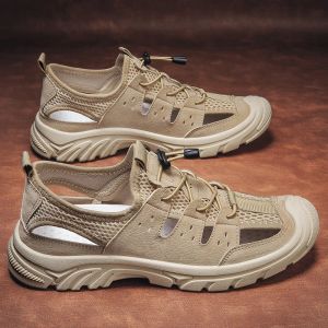 Sandalen Men Sandalen Outdoor wandelen Wandelschoenen Gesloten Toeplanten Comfortabele strandvisser Summer Athletic Sports