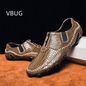 Sandales Chaussures en cuir pour hommes à bout rond Design de luxe Décontracté Élégant Produits bon marché et Livraison gratuite Meilleur vendeur dans les produits Robe