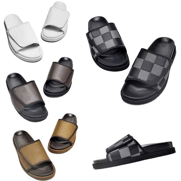 Sandalias miami top hombres mujeres al aire libre envío gratis rojo blanco negro marrón para niña zapatos de moda Sandalias tamaño caliente 36-45