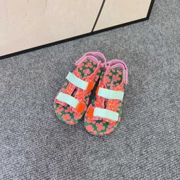 Sandals Nouvelles filles jelly chaussures mini princesse melissa role jeu de bonbons chaussures fille pvc chaussures souples melissa sandales d'anniversaire taille cadeau 15-22cm d240515