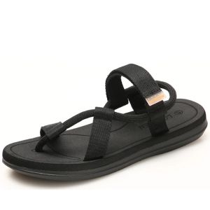 Sandalen nieuwe zomer sandalen mannen tijden paar strandschoenen lichtgewicht heren Vietnamese platte slippers ruilen eenvoudige sandalen