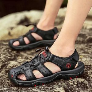 Sandals Sandals non glissé Sole surdimensionné des tongs de mode décontractés pour hommes Chaussures 43 baskets de taille sport luxus en vente