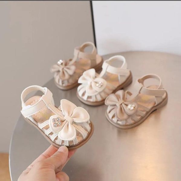 Sandales Sandalias bébé sandale jardin chaussure 2023 été semelle souple marche princesse fille enfant articles