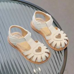 Sandales Sandalias de Cuero para ni as Zapatillas de Portivas 100% de cuero suaves para playa de princesa para verano filles sandales y240515