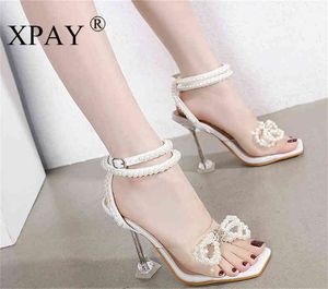 Sandalen Sandalen Voor Vrouwen Zomer Olivet Vierkante Teen Hoge Dunne Hak Dames Jurk Party Trouwschoenen Groothandel Bulk Artikelen Lots X8858 220309