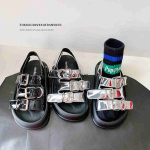 Sandales Silver personnalisées Summer Girls Chaussures 3-6-12 ans